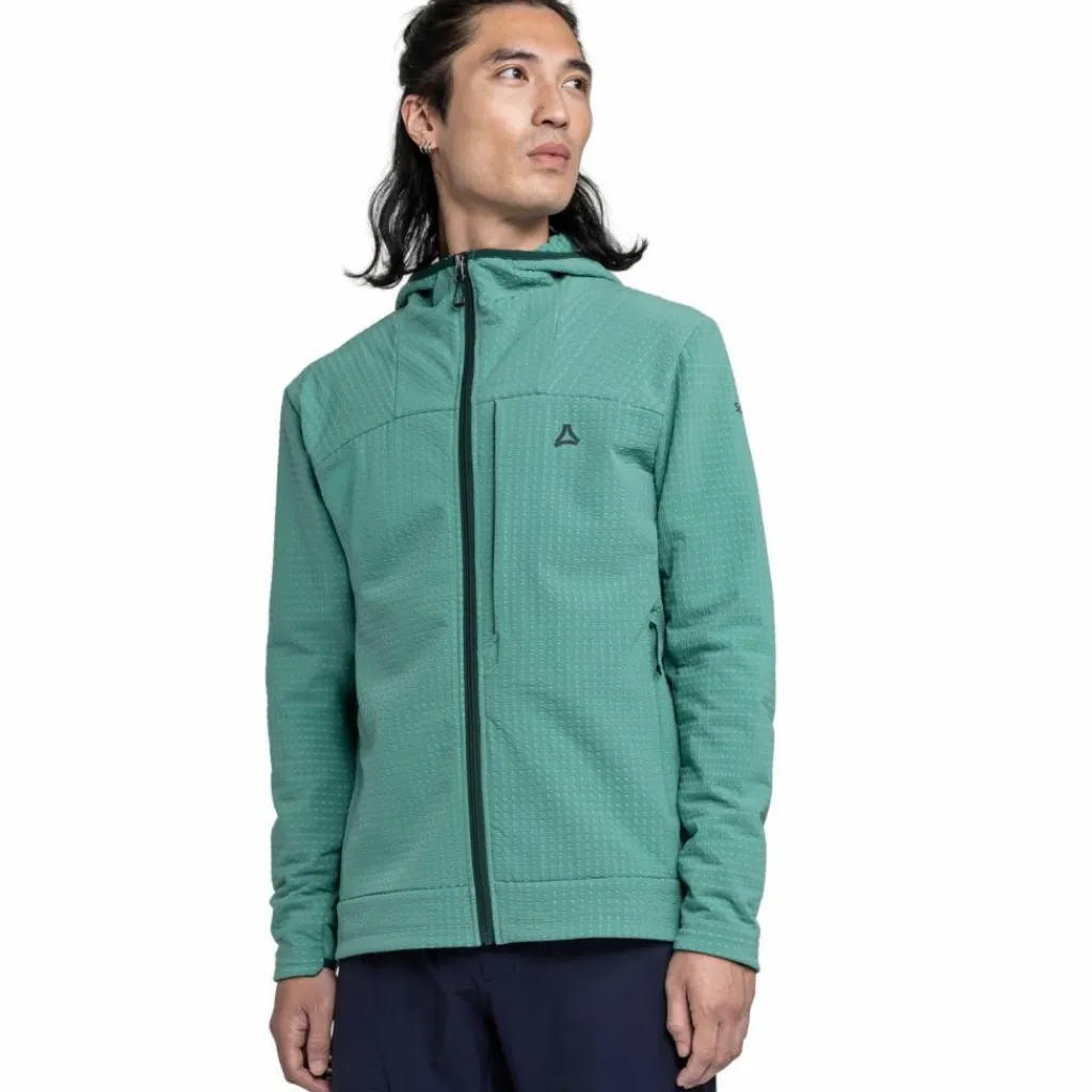 Schöffel Klettern|Fleecejacken<· Fleece Hoody Style Enixa MEN 6405 - grün