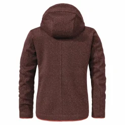 Schöffel Fleecejacken<· Fleece Hoody Aurora L 2635 - rot