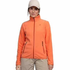 Schöffel Klettern|Fleecejacken<· Fleece Jk Style Ash WMS 5115 - orange