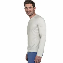 Schöffel Skitouren<· Mountain Longsleeve Style Blaueis MNS 9040 - natur