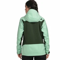 Schöffel Klettern|Regenjacken<· Mountain Softshell Jk Style Milagle WMS 6305 - gr&uuml;n