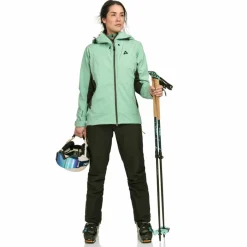 Schöffel Klettern|Regenjacken<· Mountain Softshell Jk Style Milagle WMS 6305 - gr&uuml;n