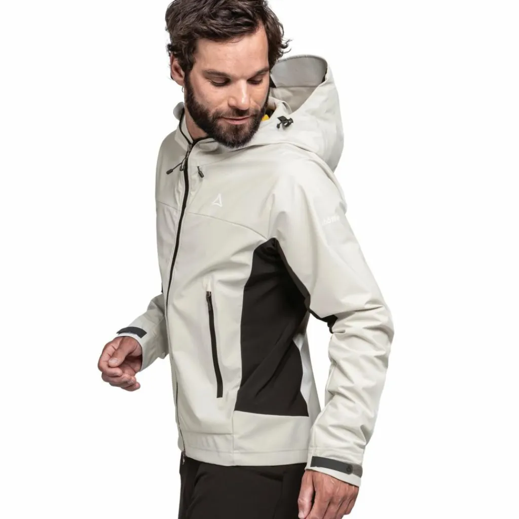 Schöffel Klettern<· Softshell Jk Style Blaueis MNS 9040 - natur