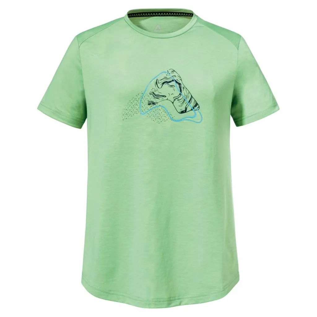 Schöffel Klettern & Bouldern|Klettern<· T Shirt Haberspitz L 6175 - grün