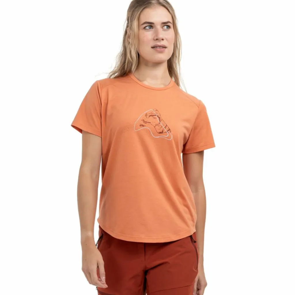 Schöffel Klettern<· T Shirt Haberspitz L 5115 - orange