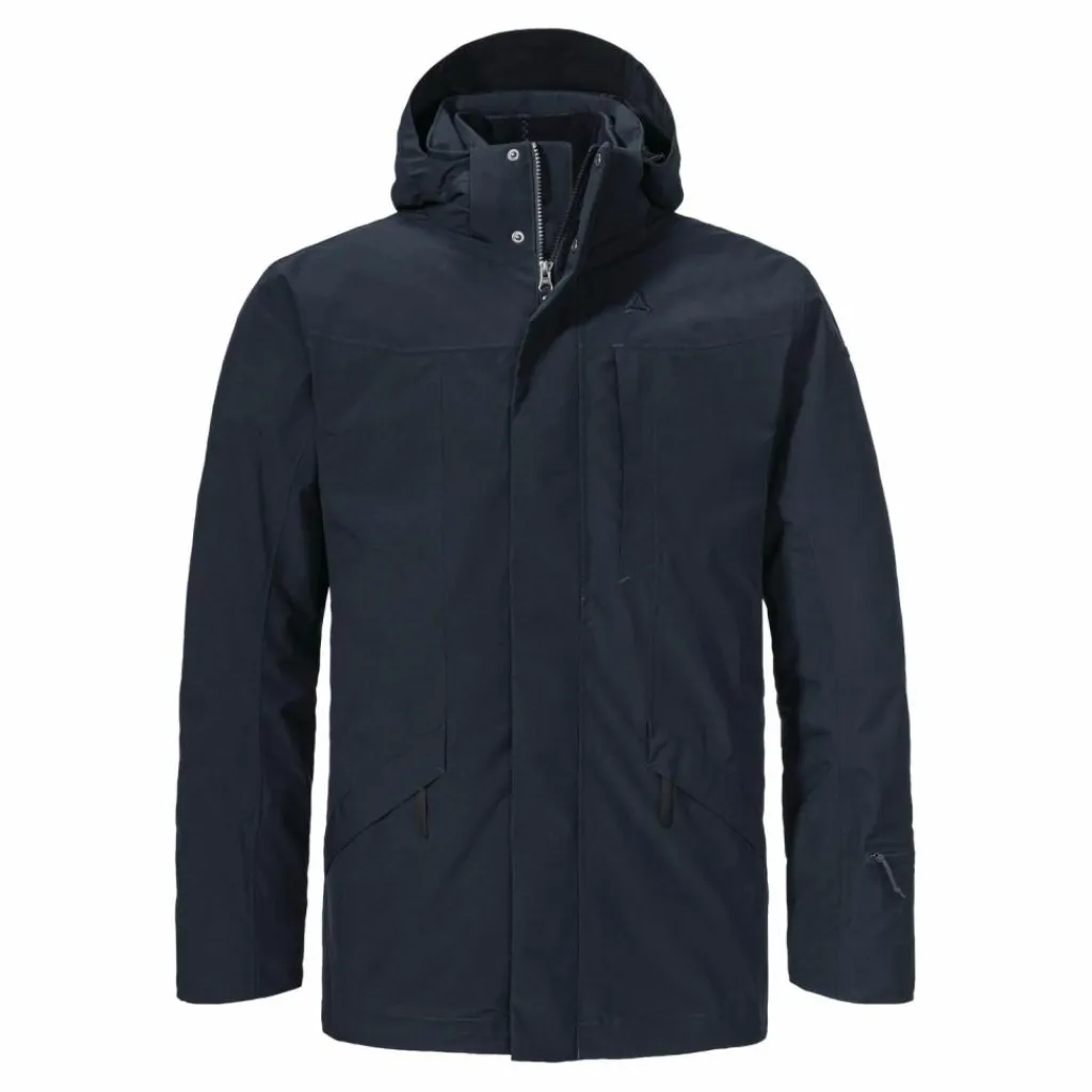 Schöffel Winterjacken<· Urban 3in1 Parka Style Borkol MNS navy blazer
