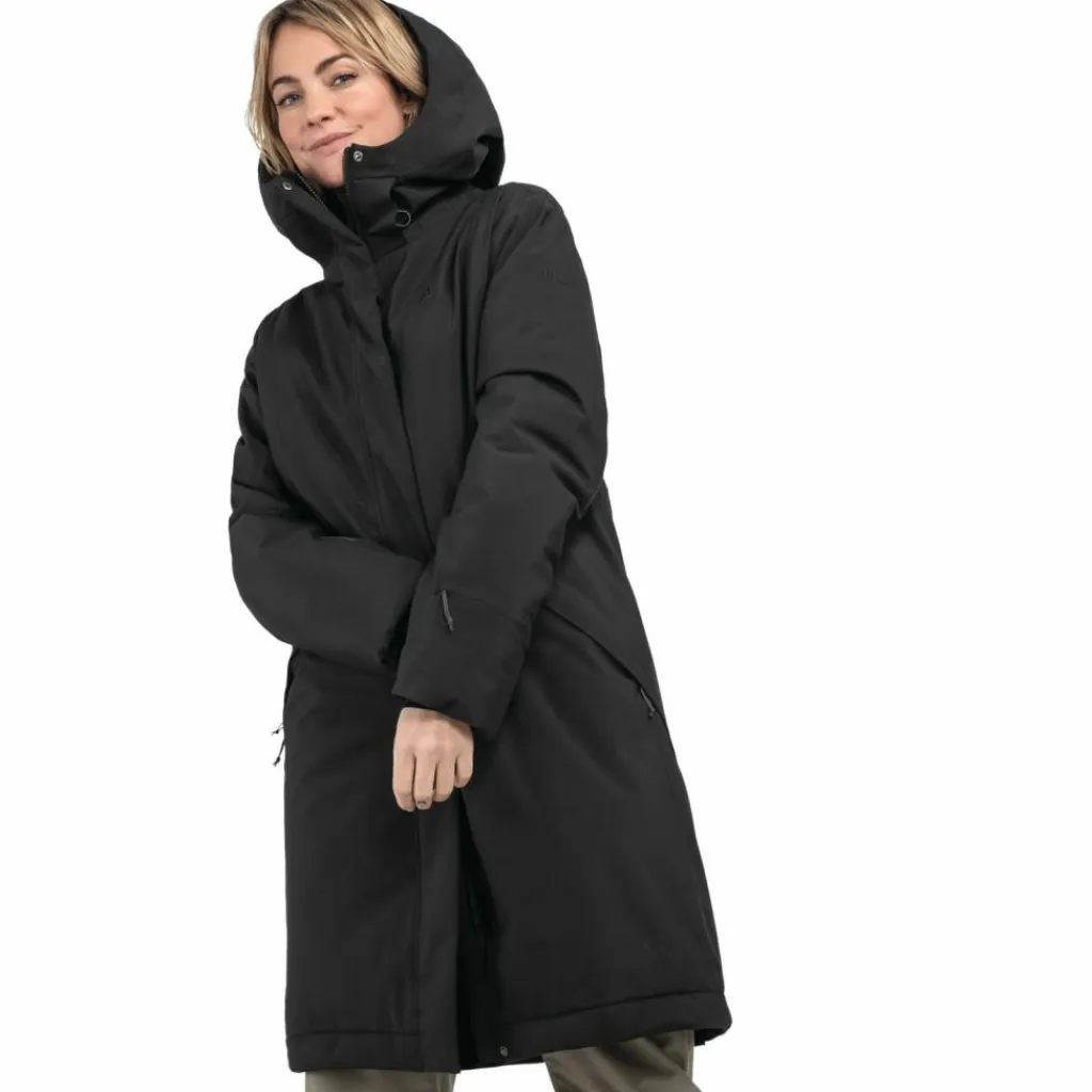 Schöffel Mäntel<· Urban Ins Coat Style Gregale WMS black