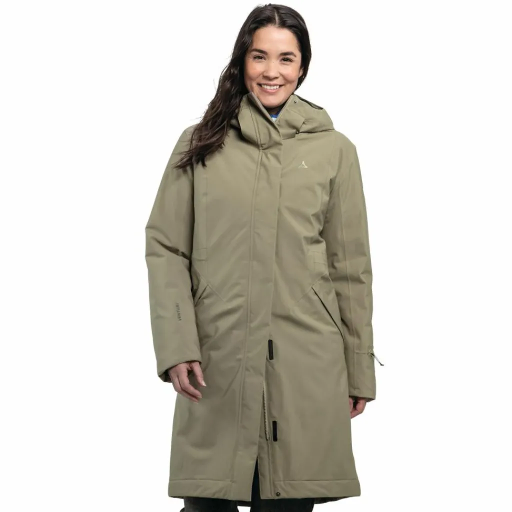 Schöffel Mäntel<· Urban Ins Coat Style Gregale WMS 4725 - braun