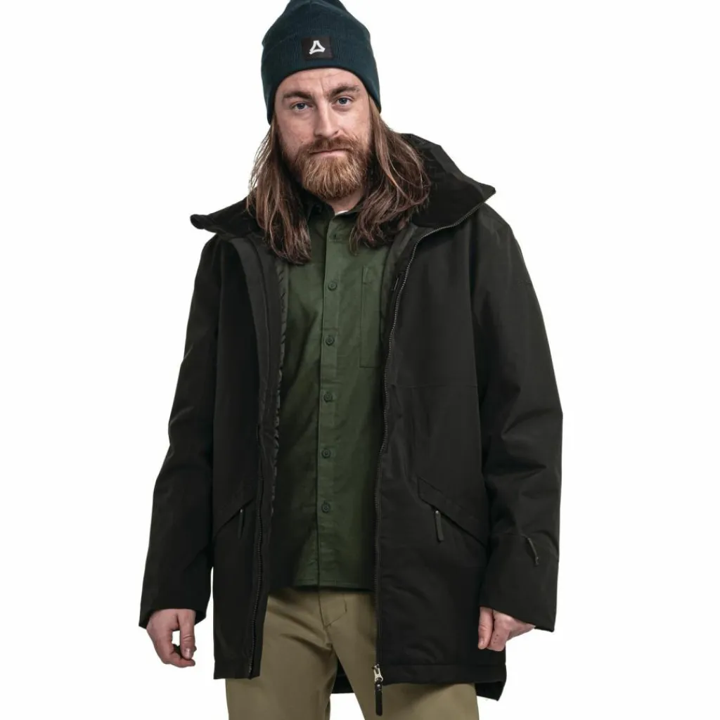 Schöffel Übergangsjacken<· Urban Ins Parka Style Malkay MNS black