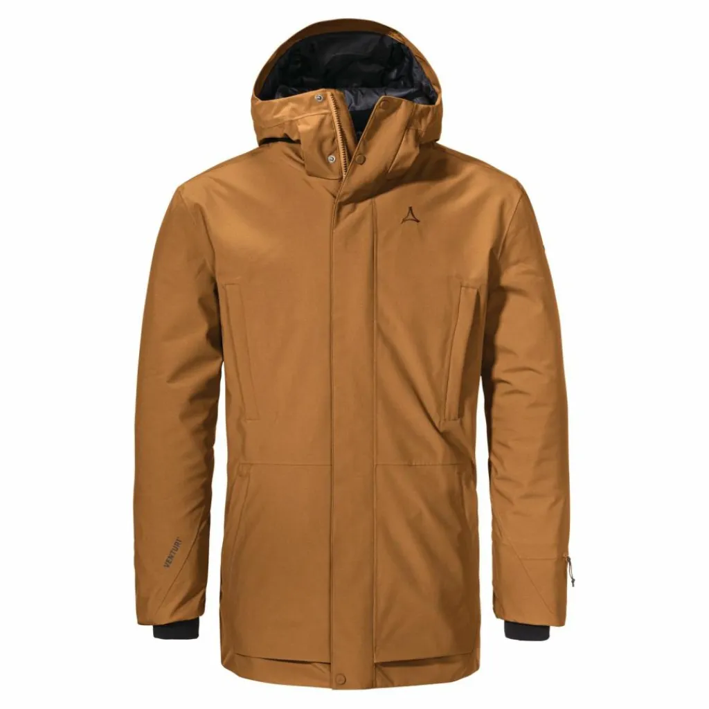 Schöffel Übergangsjacken<· Urban Ins Parka Style Crivat MNS 4745 - braun