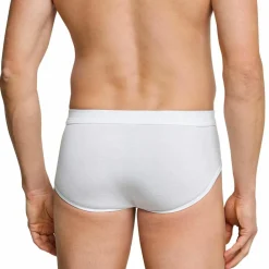 SCHIESSER Unterwäsche<· Slip Weiß