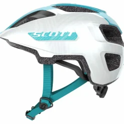 SCOTT Fahrradhelme|Radsport<· Spunto Junior (CE) pearlwhite-breezeblue