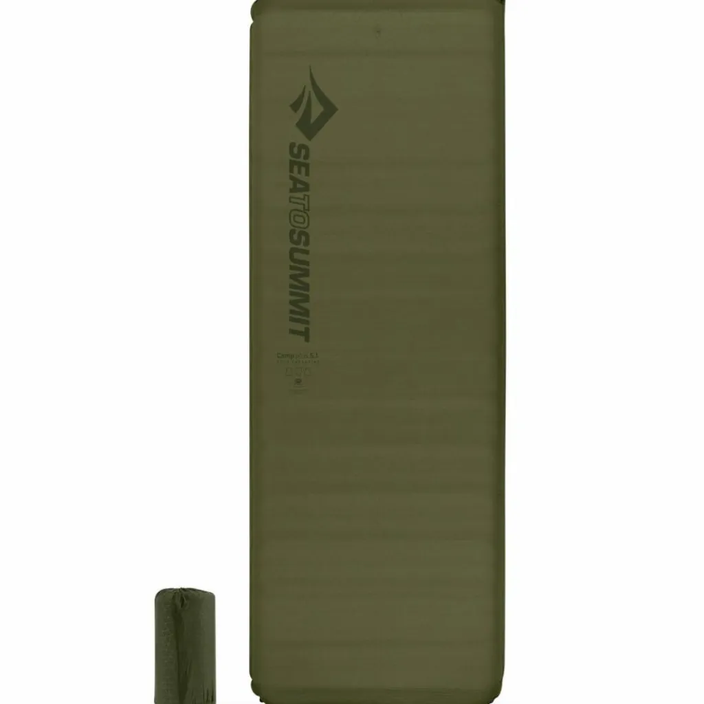 Sea to Summit Matten & Matratzen|Matten & Matratzen<· Camp Plus Self Inflating Mat RegularWide moss
