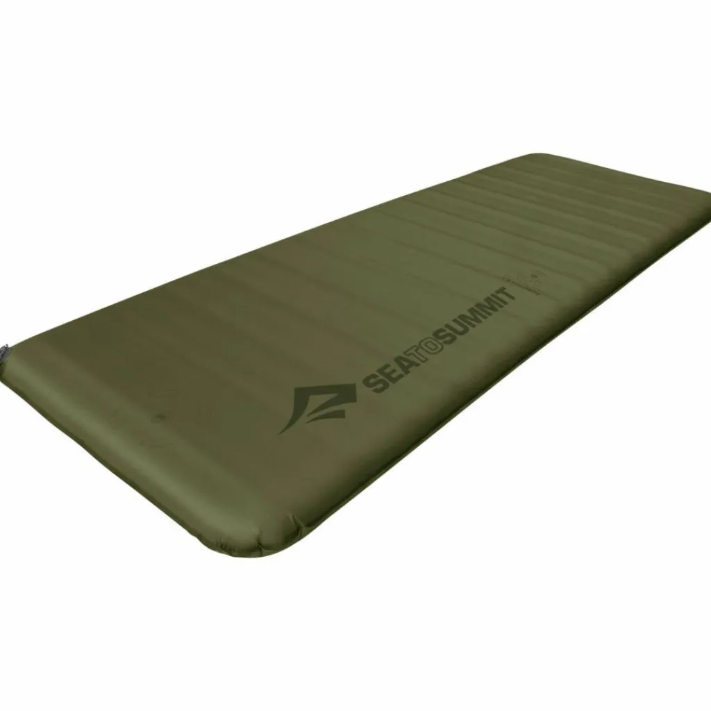 Sea to Summit Matten & Matratzen|Matten & Matratzen<· Camp Plus Self Inflating Mat RegularWide moss