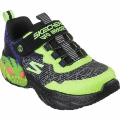 Skechers Laufen|Laufschuhe<· CREATURE-LIGHTS Schwarz / Lime