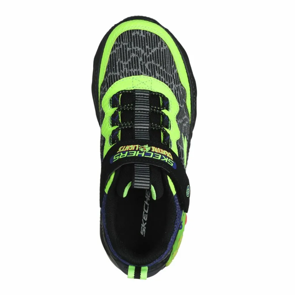 Skechers Laufen|Laufschuhe<· CREATURE-LIGHTS Schwarz / Lime
