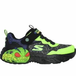 Skechers Laufen|Laufschuhe<· CREATURE-LIGHTS Schwarz / Lime