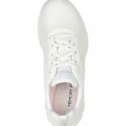 Skechers Sneaker|Fitnessschuhe<· Flex Appeal 4.0 white mesh - trim