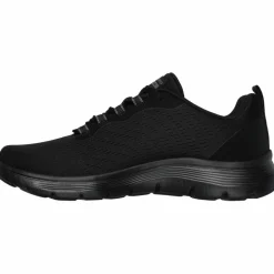 Skechers Streetwear|Sneaker<· Flex Appeal 5.0 black mesh-gray trim