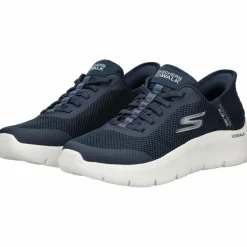 Skechers Streetwear|Sneaker<· Go Walk Flex navy textile-white trim