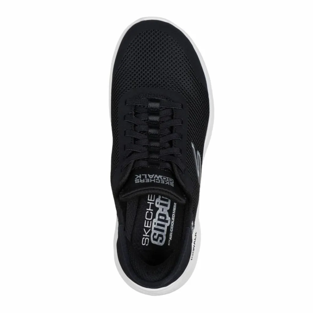 Skechers Sneaker<· GO WALK FLEX schwarz-weiß