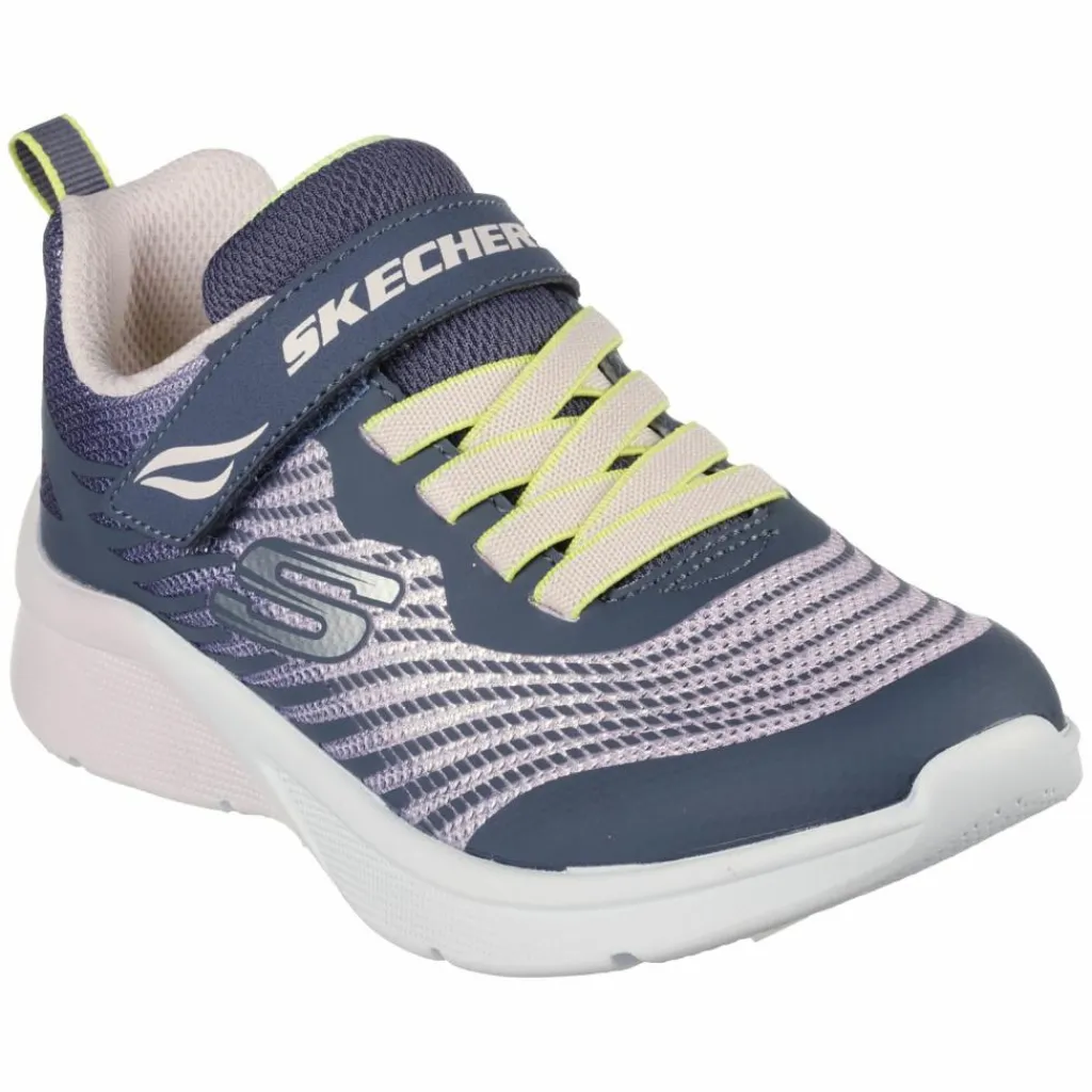 Skechers Sneaker|Laufen<· MICROSPEC REJOICE RACER Dunkelgrau / Mehrfarbig