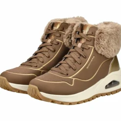 Skechers Winterschuhe|Boots & Stiefel<· Stiefelette Grau/Braun