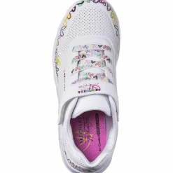 Skechers Sneaker<· UNO LITE HEART CRAZE white-multi