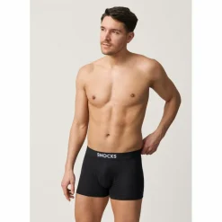 Snocks Unterwäsche<· Boxershorts mit Logo 3er Pack Schwarz