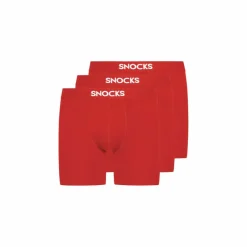 Snocks Unterwäsche<· Boxershorts mit längerem Bein 3er Pack Hibiscus