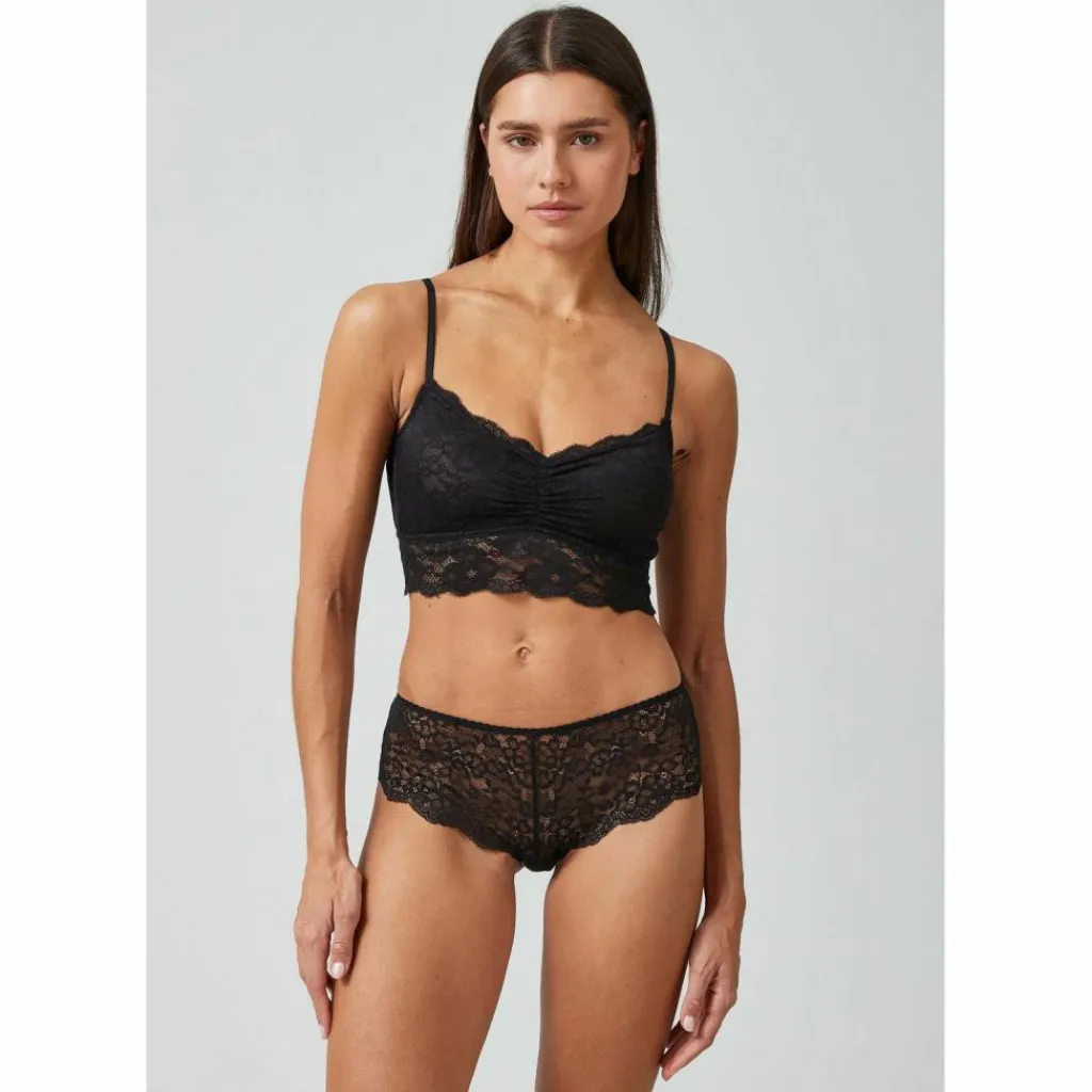 Snocks Unterwäsche<· Hipster Panties Schwarz