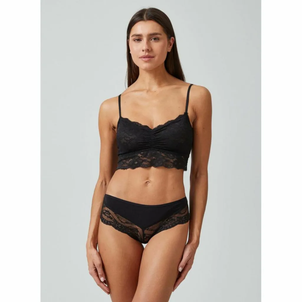 Snocks Unterwäsche<· Hipster Panties Schwarz
