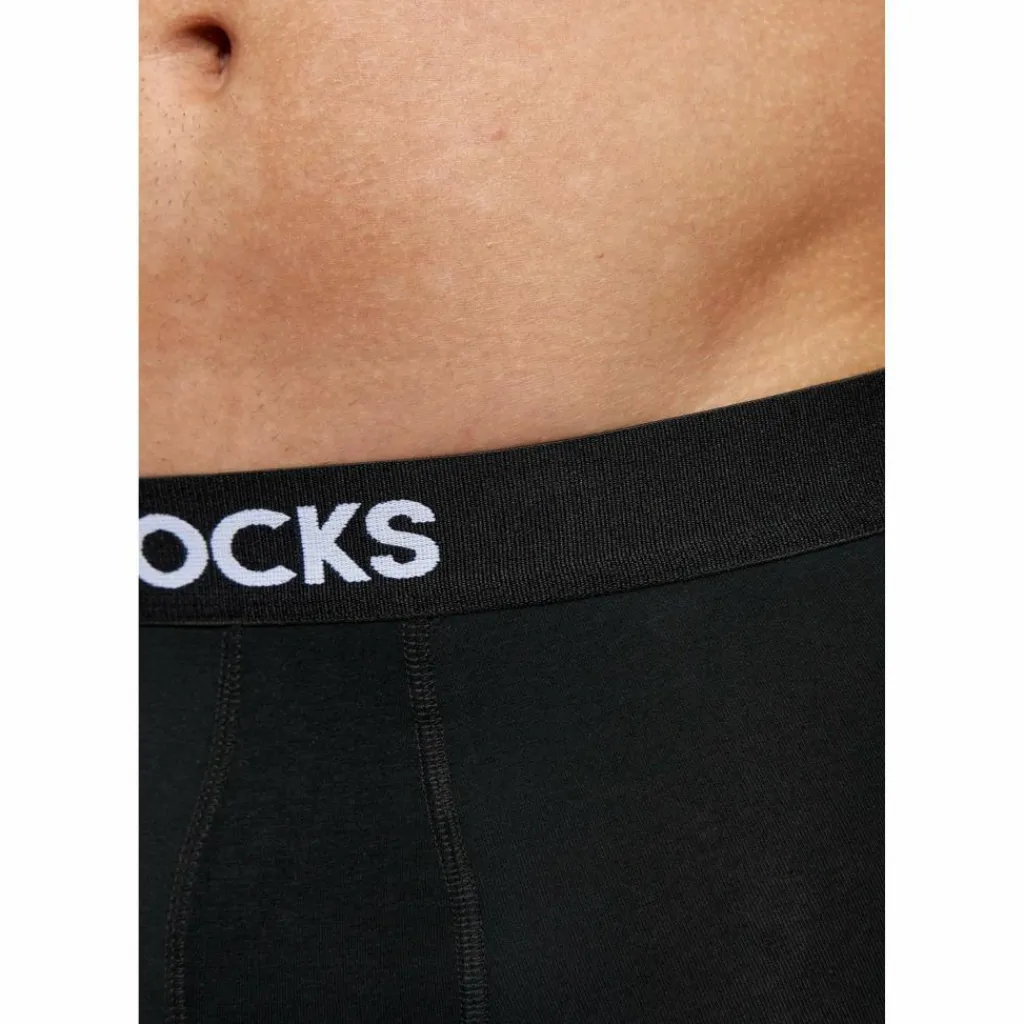 Snocks Unterwäsche<· Premium Boxershorts mit Logo Schwarz