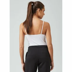 Snocks Tops & Tanks<· Spaghetti Top Weiß