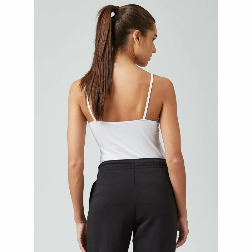 Snocks Tops & Tanks<· Spaghetti Top Weiß