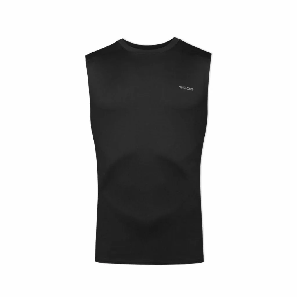 Snocks Tennis|Tops & Tanks<· Tank Top Herren Schwarz