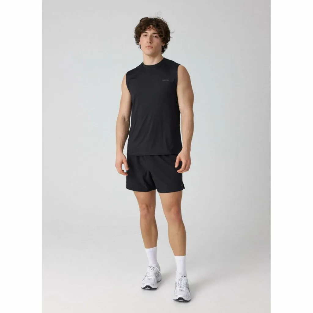 Snocks Tennis|Tops & Tanks<· Tank Top Herren Schwarz