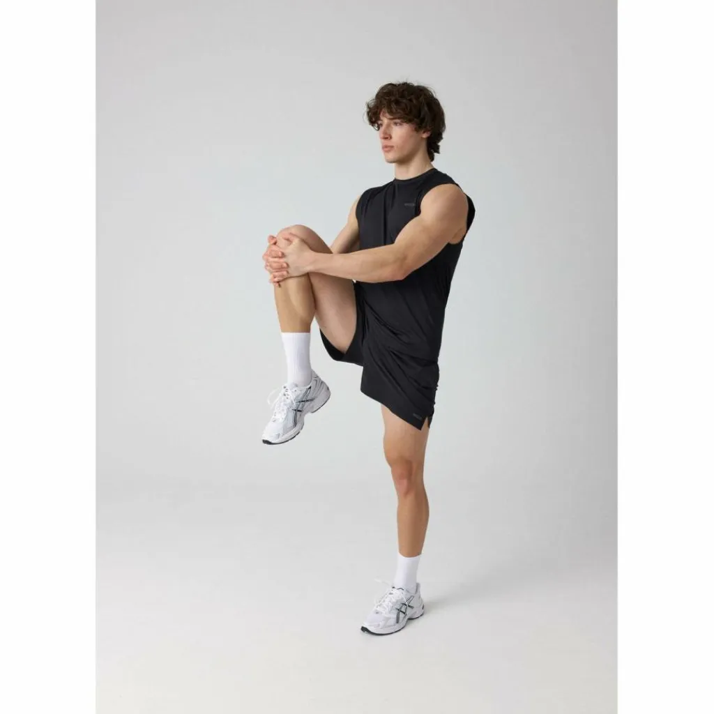 Snocks Tennis|Tops & Tanks<· Tank Top Herren Schwarz