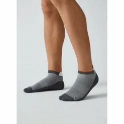 Snocks Socken|Socken<· Tiefe Laufsocken Grau