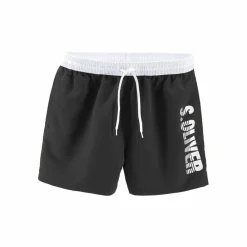 S.OLIVER Schwimmen<· Badeshorts schwarz (Kurzgröße)