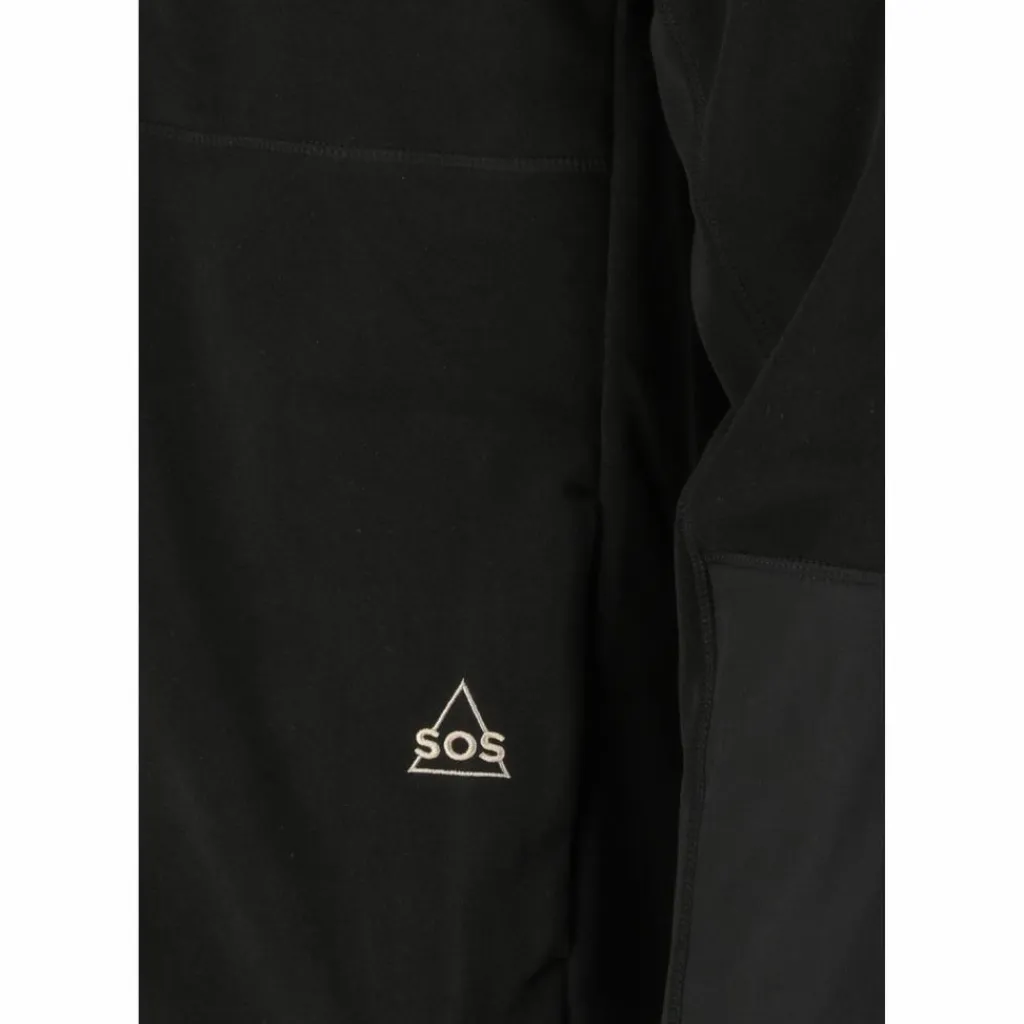 SOS Fleecejacken<· Bromo 1001 Black