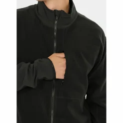 SOS Fleecejacken<· Bromo 1001 Black