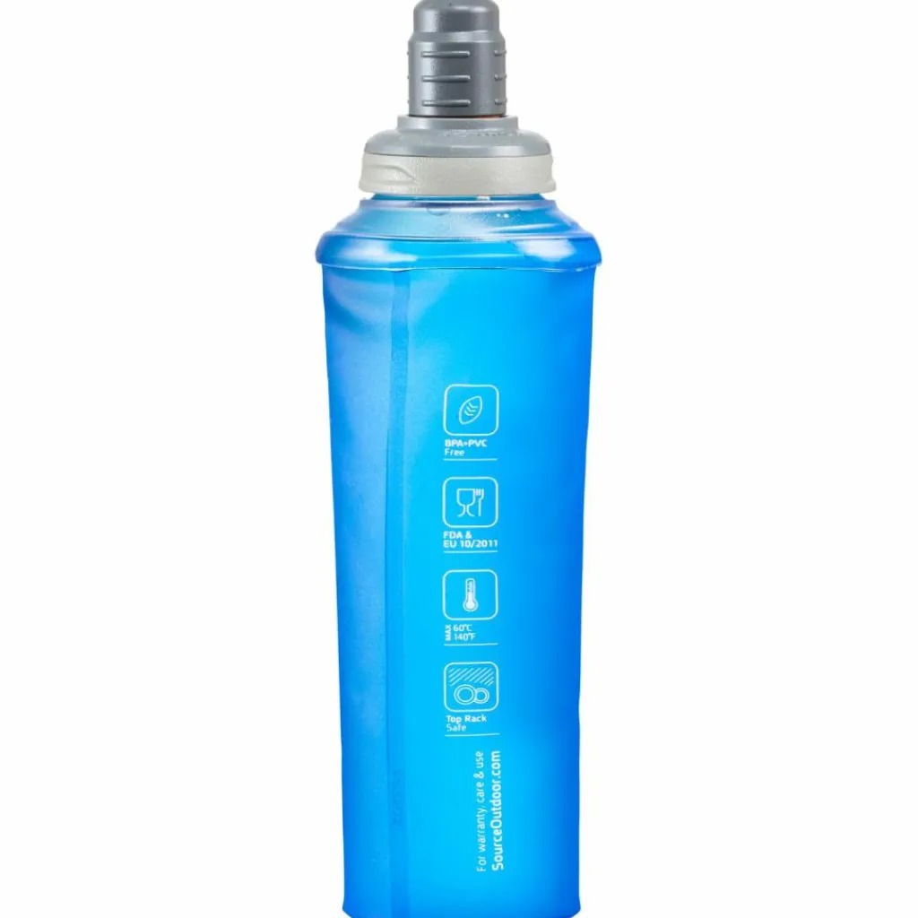 Source Trinkzubehör|Trinkzubehör<· Jet foldable bottle 0.5 Liter blue