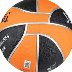 SPALDING Basketball|Basketball<· VARCITY EUROLEAGUE black-orange