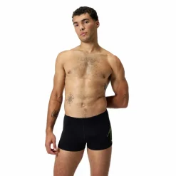SPEEDO Schwimmen<· Boom black-hyper yellow