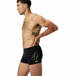 SPEEDO Schwimmen<· Boom black-hyper yellow