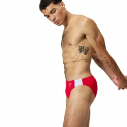 SPEEDO Schwimmen<· Colorblock high risk red