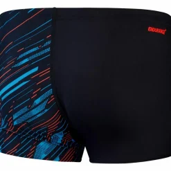 SPEEDO Schwimmen<· Hyperboom black-pictonblue-sirenred