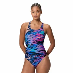 SPEEDO Schwimmen|Schwimmen<· HYPERBOOM PRINT MEDALIST blk-pnk