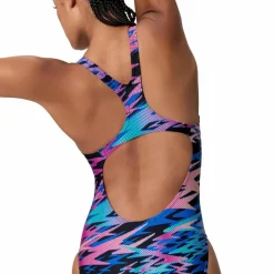 SPEEDO Schwimmen|Schwimmen<· HYPERBOOM PRINT MEDALIST blk-pnk